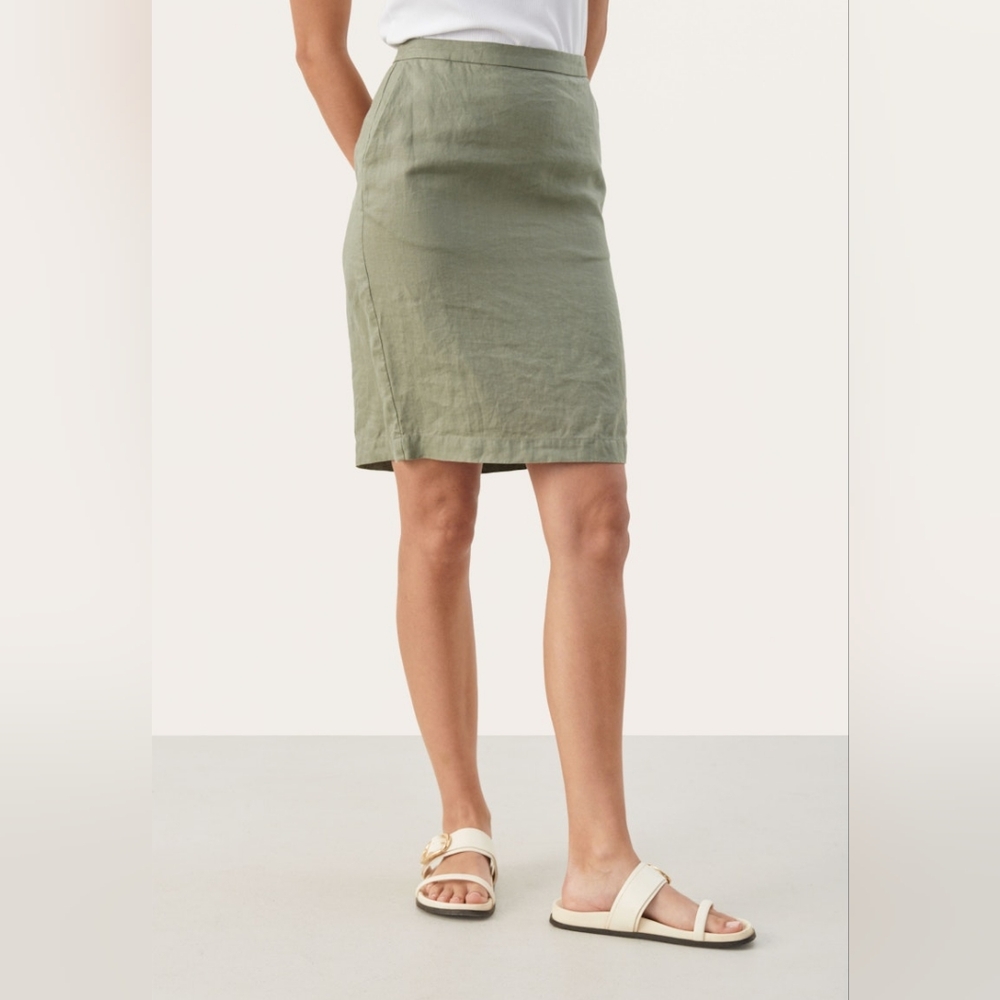 Part Two Elya Skirt in Vetiver